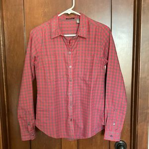 Toad & Co. EUC flannel plaid shirt XS
